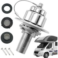 Raccord d'Eau pour Camping - Car - Raccord de Tuyau d'Eau pour Camping -