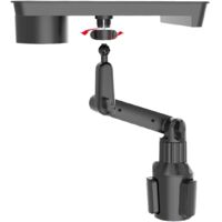 Plateau Repas pour Porte-Gobelet Plateau Auto Amovible,Table Extensible