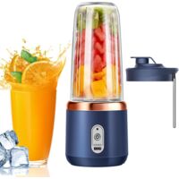Blender Personnel Mixeur Rechargeable,Machine à Jus Et Smoothies Fruits