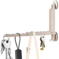Porte Crochet Muraux pour Placard Cintre pour Manteau Serviette