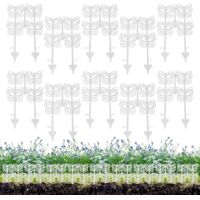 Clôture de Jardin Décorative Clôture de Jardin Papillon pour Extérieur,10