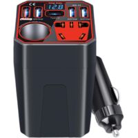 Convertisseur pour Voiture, onduleur de Chargeur de Voiture,Adaptateur de