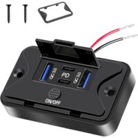Chargeur Voiture Téléphone,Chargeur Voiture Téléphone Charge Rapide Port