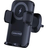 Chargeur de voiture sans fil Support de téléphone portable avec chargeur
