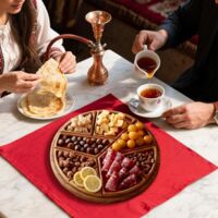 Plateau en Bois De Service Plateau Repas Puzzle avec