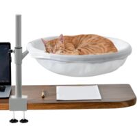 Lit pour Chat - Montage sur Bureau - Siège de Bureau -