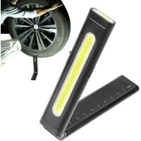 Torche Rechargeable Rechargeable Pliale avec Règle,Torche