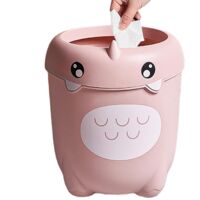 Poubelle portable pour, dinosaure, grande mini poubelle de