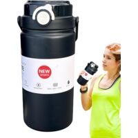 Bouteille D'eau En Métal - Gourde Sportive Réutilisable -