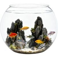 Mini bol à poissons, bac à poissons, incassable, pour