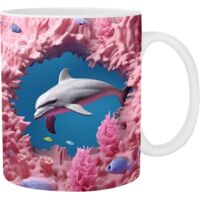 Tasse à café dauphin 3D - Tasses mignonnes, tasses à café en