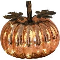 Lanterne en Verre,Lanterne LED avec Minuterie Décoration