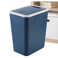 Poubelle avec couvercle, poubelle Conteneur de recyclage fin