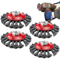 Roue métallique pour meuleuse d'angle, roue métallique pour
