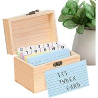 Pour Fiches Bote en Bois pour Cartes de Visite tui