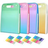 File Folders Expandable Document Organizer 13 Pocket Binder