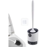 WC Set de porte brosse WC Accessoire de nettoyage mural pour