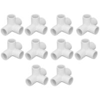 Raccord en PVC 4 voies pour connexion de tente