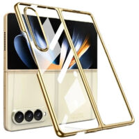 Étui rigide pour téléphone portable Z Fold 4/5 qui ne jaunit pas