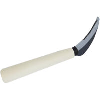 faucilles de désherbage avec manche en bois, faucille