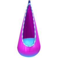 Colgante Hamacas Con Luz Led Columpios Sillas Sillas Du