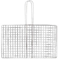Panier à griller, pinces à viande 27x17cm