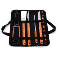 Coffret de couteaux à barbecue, cadeau pour homme