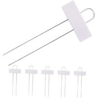 Lot de 6 étiquettes de jardin en métal étanche pour plantes, avec piquets