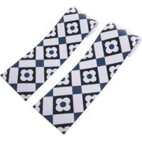 Bordure Murale Pour Chambre Stickers Muraux Floraux Bleus Et