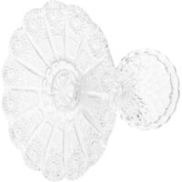 sur Pied Verre Vintage pour Fruits et Bonbons Plateau de