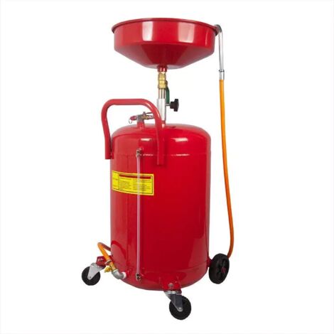 Extracteur d’huile moteur Aspirateur d’huile Récupérateur D'Huile De Vidange Mobile Par Aspiration 80 L,pour récupération et vidange