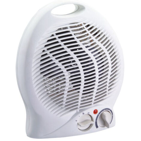 CREA Aérotherme de salle de bain avec thermostat réglable – Aérotherme de salle de bain à faible puissance, 2000 W (1/4)