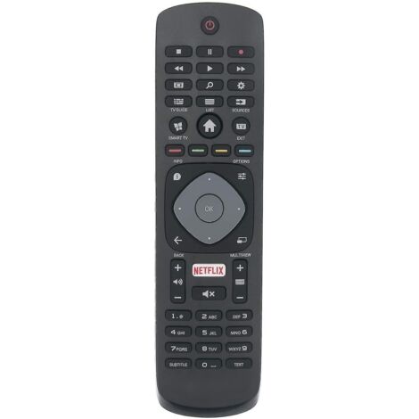 CREA Remote Control Replace For Philips 4k Uhd Hdr Ambilight Smart Tv 43pus6262 49pus6262 50pus6262 55pus6262 65pus6262 (1/3)