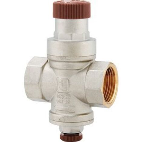 Réducteur de pression laiton nickelé 3/4'' BSP – Pression réglable 1-4 bar – Protection appareils contre surpression – Température max 80°C – Itap (1/6)