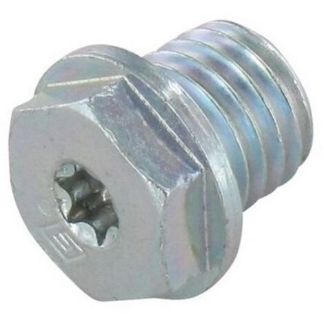 Écrou de graissage pour débroussailleuse – Accessoire d'origine – Longueur 14.5 mm – Diamètre filetage 10.5 mm – Compatible avec modèles Stihl