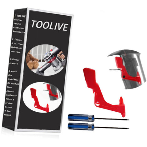 Toolive – Bouton de déclenchement renforcé pour aspirateur Dyson V10 V11 – Remplacement facile – Conception durable – Outil de réparation inclus