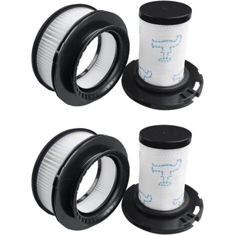 INHHUB Lot de 4 Filtre pour Rowenta X-Force Flex 11.60 12.60 14.60 15.60 Animal RH9878 RH9898 RH9958 RH99F1 Aspirateur, 2 Filtres Pré-moteur + 2 Filtres Post-moteur, Remplacement ZR009007 ZR009008