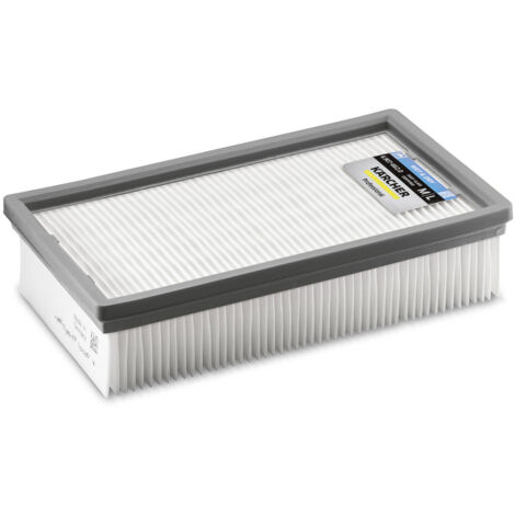 Kärcher – Filtre plissé plat Wet&Dry NT 30/1 – Taux de séparation 99,9% – Compatible avec modèles NT-Tact et Ap – Matériau PES résistant à l'humidité