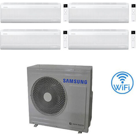 Samsung Windfree Avant S2 R32 Wifi Quadri Split Inverter Klimaanlage 7000 + 7000 + 9000 + 18000 BTU mit E.U. AJ080TXJ4KG/EU NEU Klasse A++/A+ NEU 2025 (1/4)