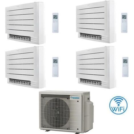ITALIEN GARANTIE Klimaanlage Daikin FVXM-A Serie Standkonsole Perfera WiFi R32 Quadri Split Inverter 9000 + 9000 + 9000 + 12000 BTU mit E.U. 4MXM68A9 Klasse A+++/A++ NEU 2024 (1/5)