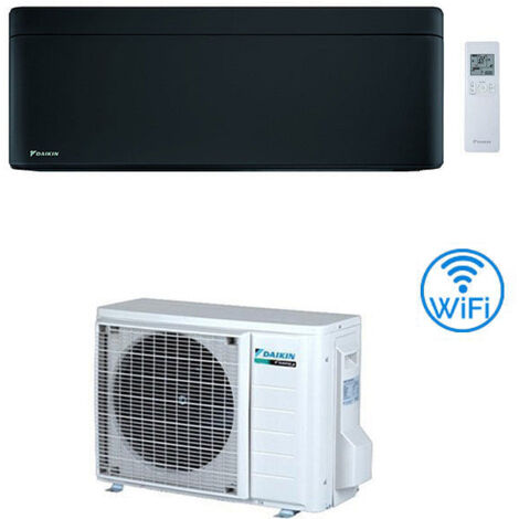 Daikin Stylish Total Black Wifi 12000 BTU FTXA35CB (FTXA35BB) INVERTER-Klimaanlage, Klasse A+++/A+++, NEU 2024, ITALIEN GARANTIE (1/5)
