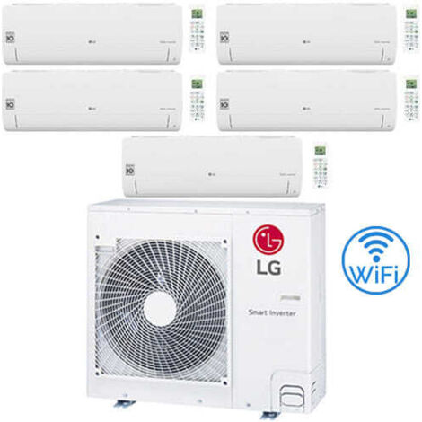 Climatiseur Mural Panasonic Etherea Dual Split R32 9000+9000 BTU A+++ WiFi NanoeX