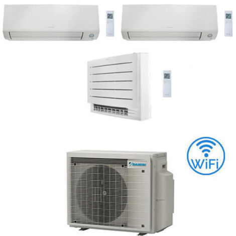 Climatiseur Daikin Perfera toutes saisons avec  + Console au sol Wi-Fi Essai Split Inverter 7000 + 9000 + 12000 BTU avec U.E. 3MXM52A9 Classe A+++/A+++ NEUF 2024 (1/5)