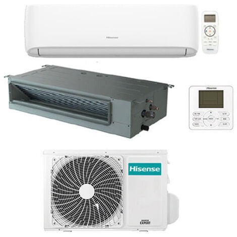 Climatiseur Hisense Hi Comfort Plus Ducted R32 Dual Split Inverter 9000 + 12000 BTU avec U.E. 2AMW52U4RXC NOUVEAU Classe A++/A+