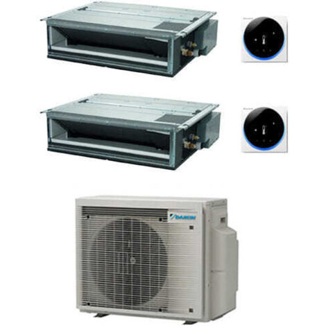 Climatisation Daikin Ductable Series FDXM-F9 R32 Double Split Inverter 12000 + 18000 BTU avec U.U. 2MXM50A9 Classe A+++/A++ (1/5)