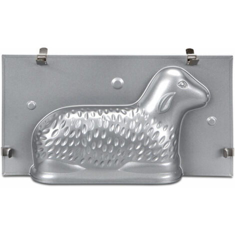 Städter Osterlämmchen 27,5 x 15 x 7 cm Silber 3D-Backform (1/5)