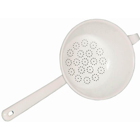 Riess Passiersieb Nudelsieb Ø16cm Emaille classic weiss (1/5)