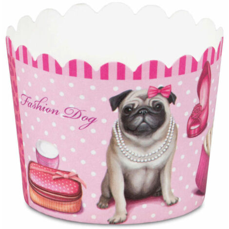 Städter Cupcake Backformen 12 Sück. Mini Fashion Dog (1/4)