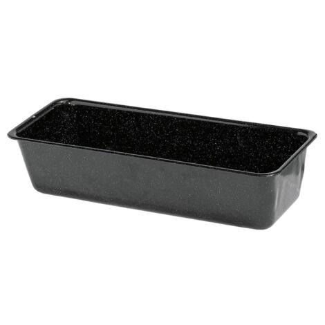 RIESS Königskuchenform 25x10cm schwarz Emaille