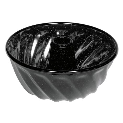RIESS Moule à kouglof Ø24cm noir émaillé (1/5)